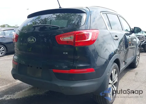 2013 Kia Sportage Ex from USA, damaged, VIN KNDPCCA20D7521420